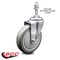 Service Caster 5 Inch Gray Polyurethane Wheel Swivel 10mm Threaded Stem Caster SCC SCC-TS20S514-PPUB-M1015 - alternate 1